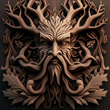 3D model st forest spirit (STL)